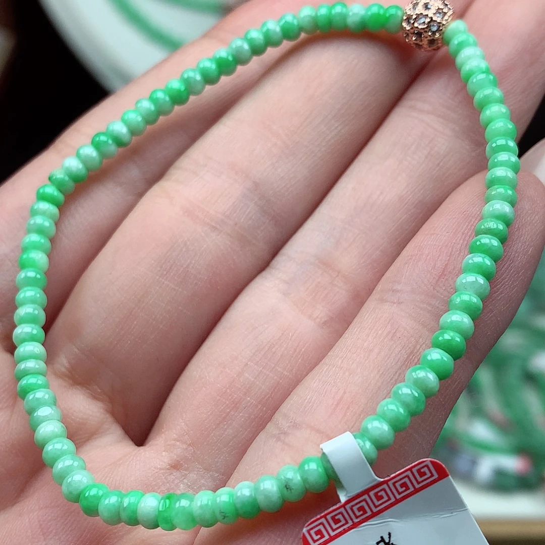 翡翠未镶嵌手链翡翠