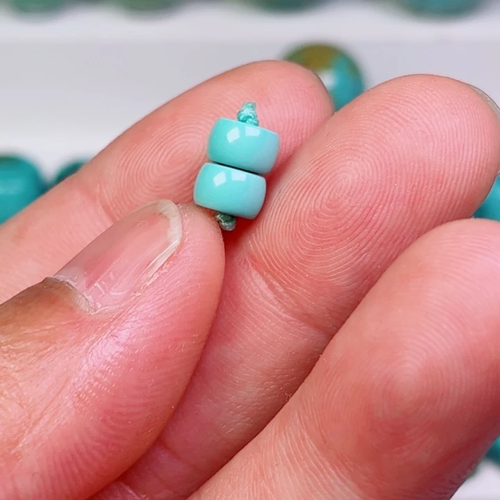 未镶嵌绿松石珠宝奇石青*