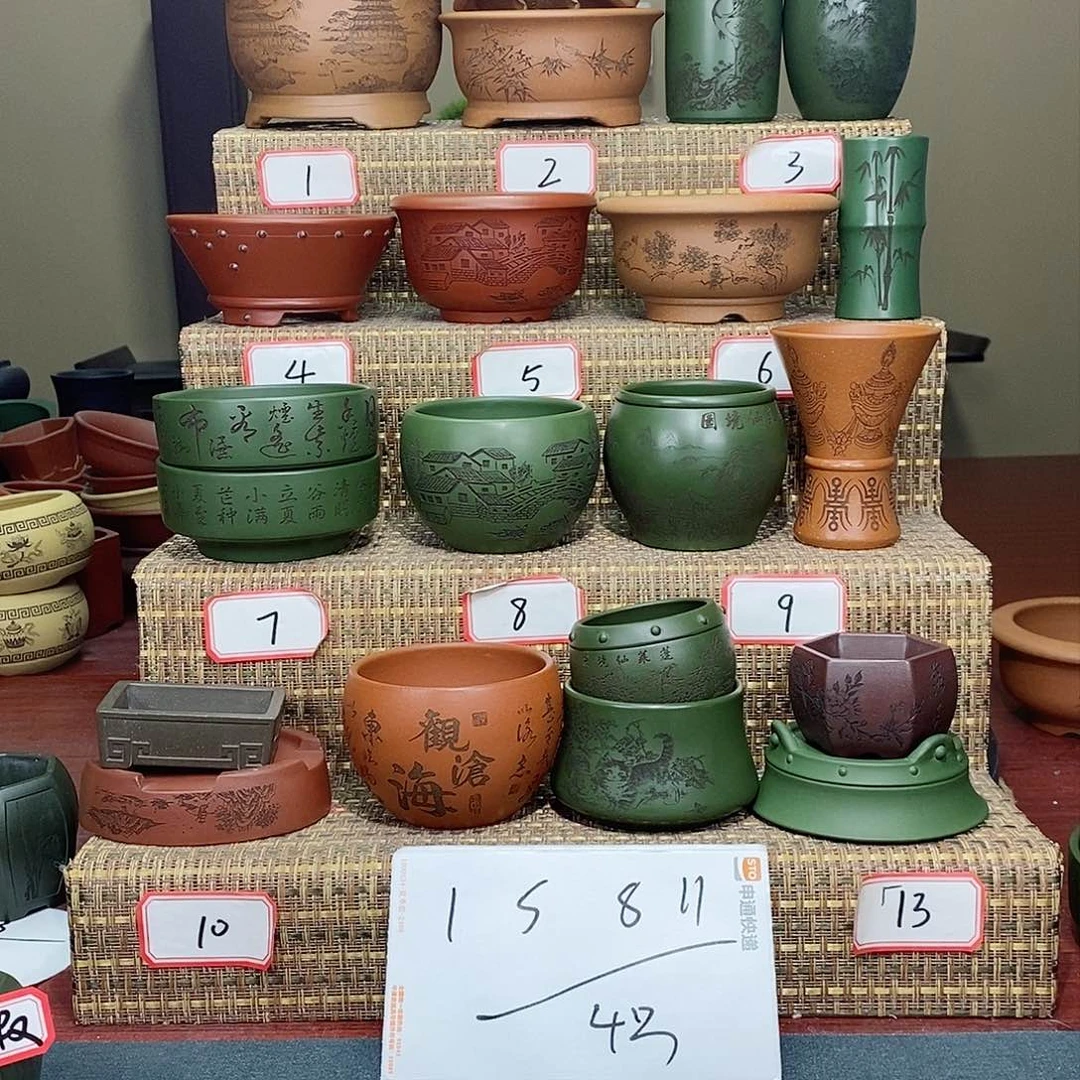 紫砂花盆文*我也想要