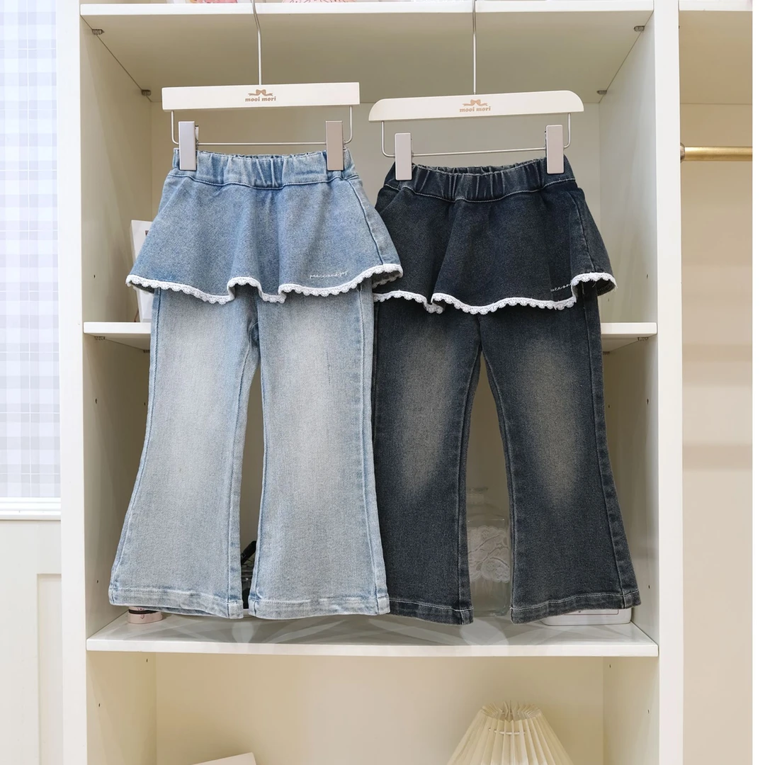 茉莉岛•25秋~百褶裙长裤8927浅蓝5--4