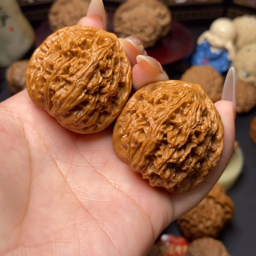 文玩核桃吊坠水龙纹39