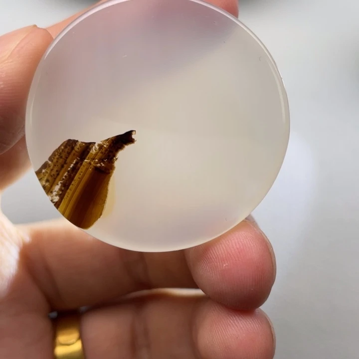 玛瑙/玉髓颈饰未镶嵌老*