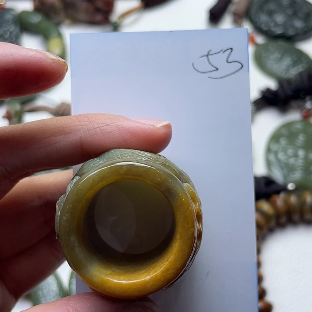 【闪购商品】和田玉扳指未镶嵌你****！