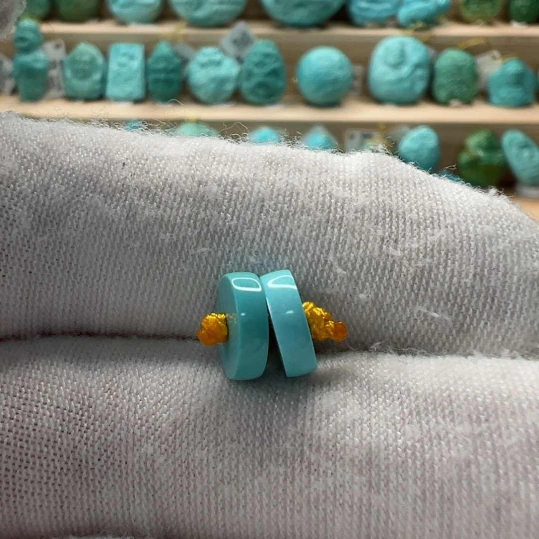 未镶嵌绿松石隔片7.8mm