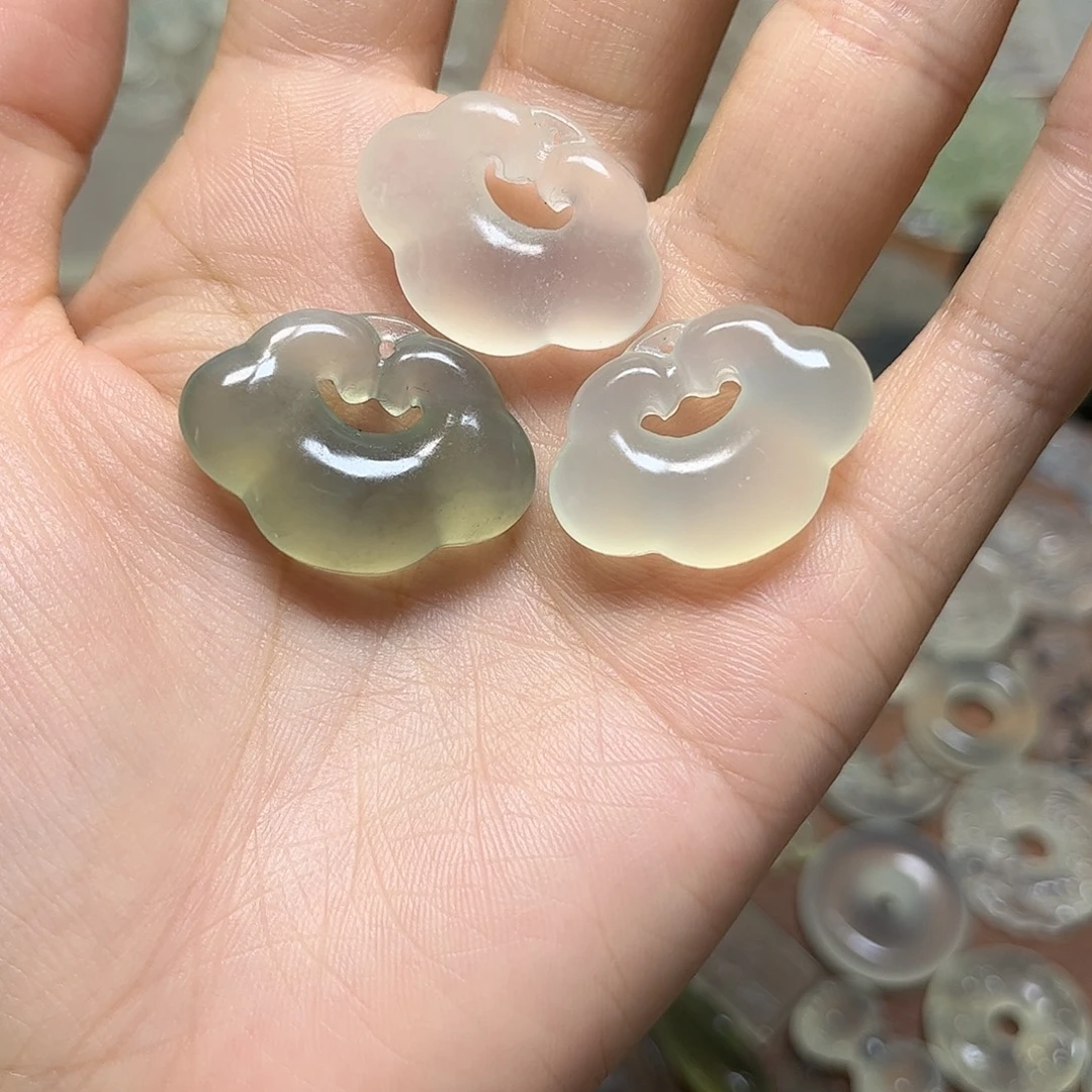 未镶嵌岫玉岫玉颈饰任选