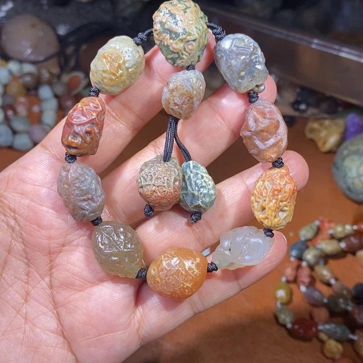 玛瑙/玉髓珠宝半成品未镶嵌