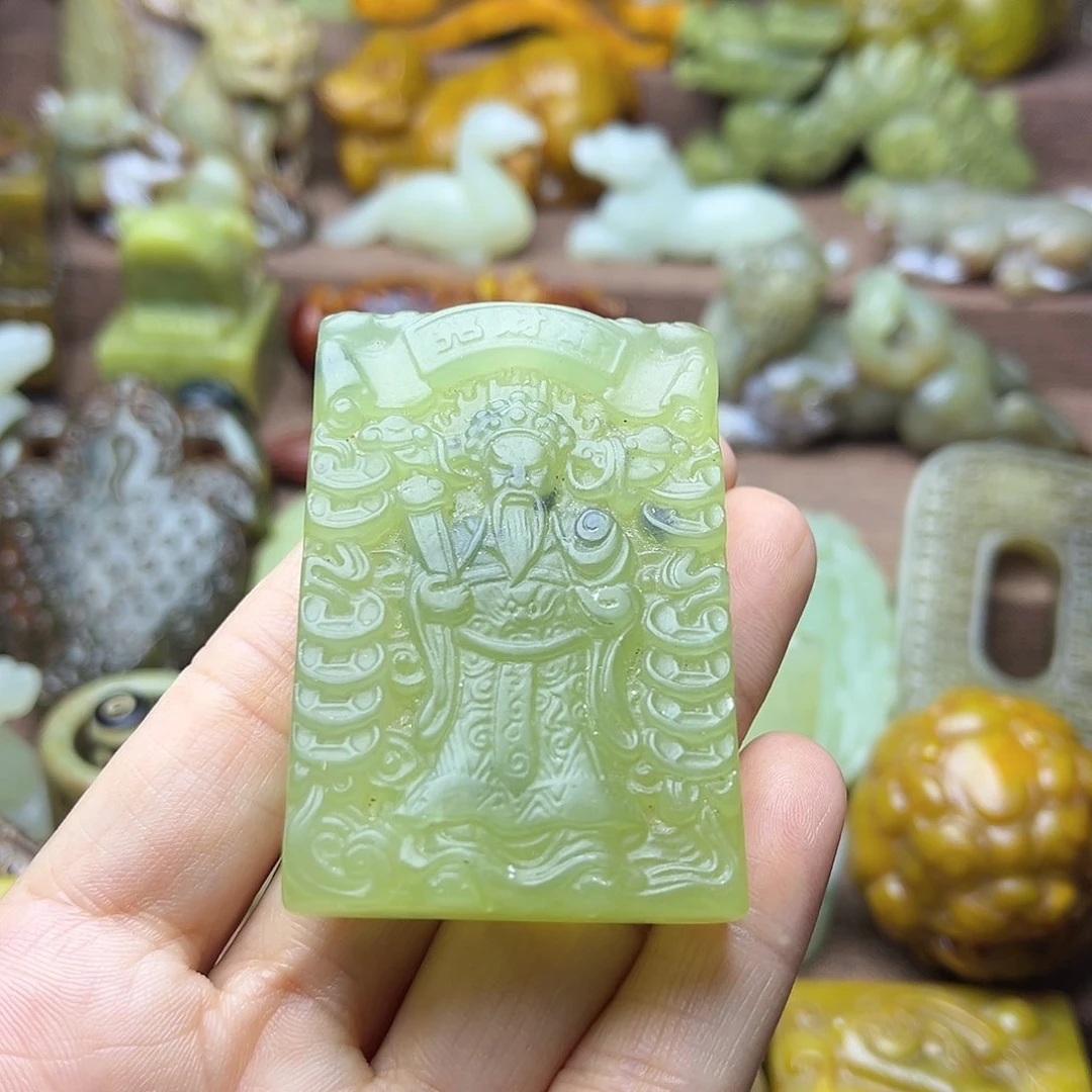 白玉菩提吊坠91。。