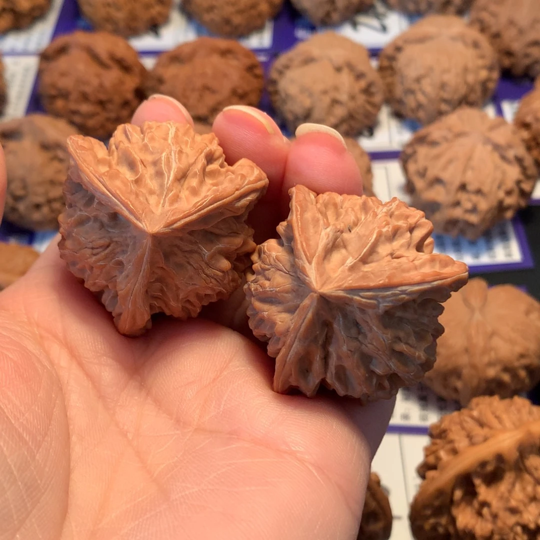 把件文玩核桃281盘山三棱3.8