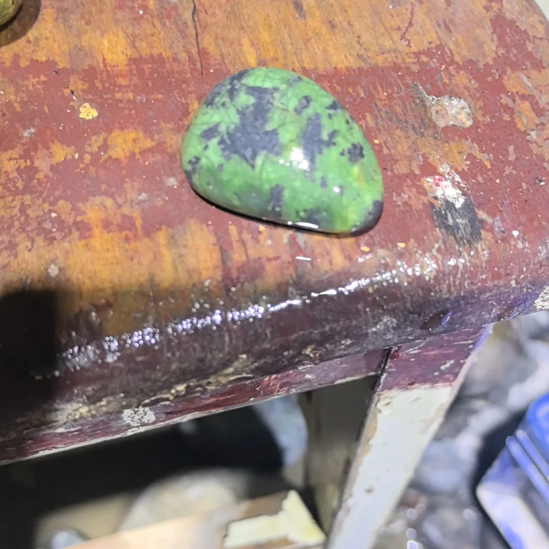 知***乐藏玉药王石原石一个摆件