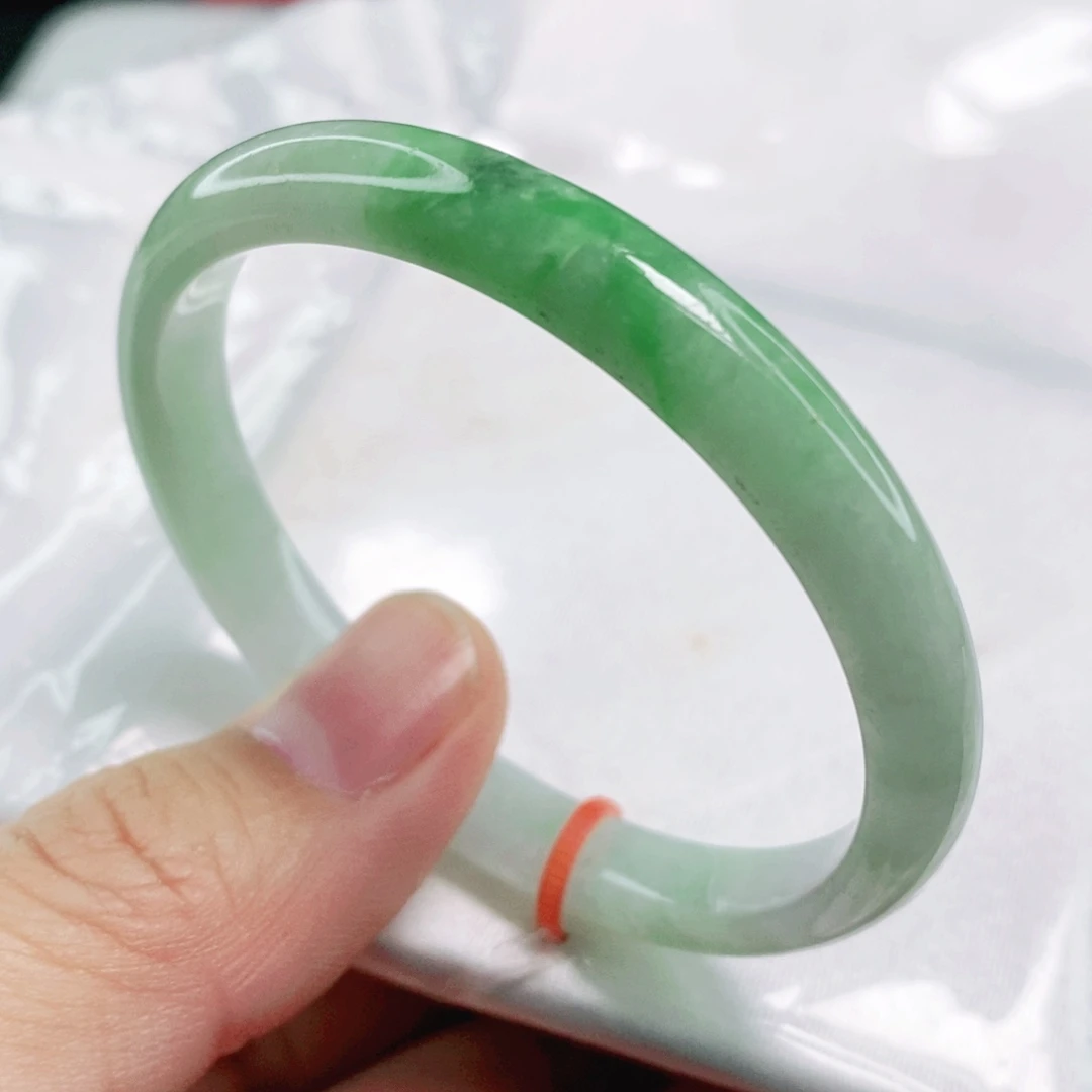 未镶嵌手镯翡翠51.5圈口贵妃
