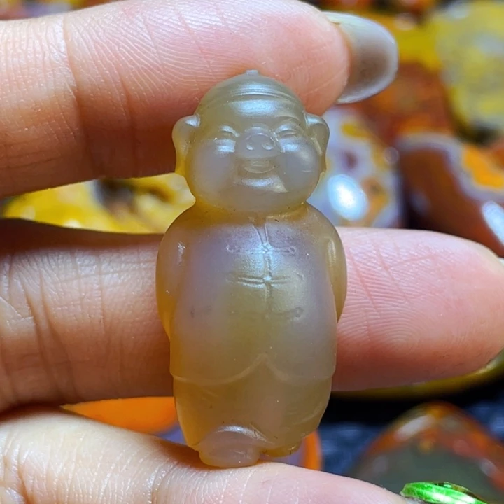 玛瑙/玉髓战国红吊坠未镶嵌