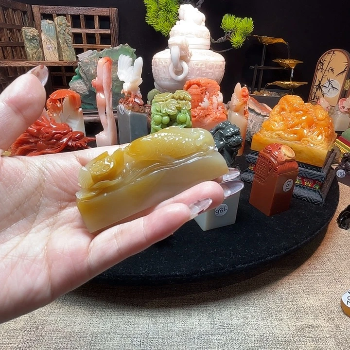 昌化石印石寿山石印章