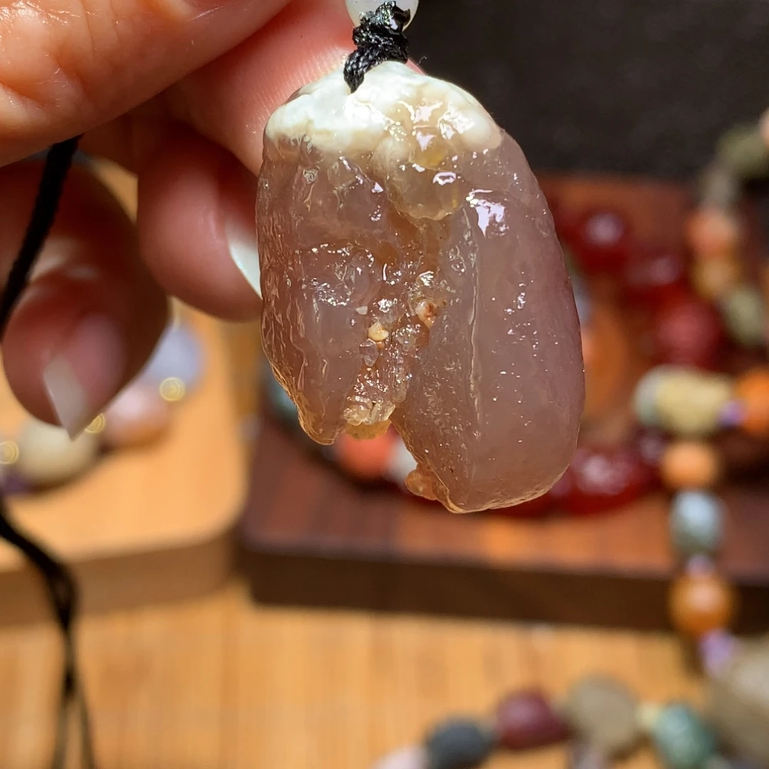 未镶嵌玛瑙/玉髓珠宝半成品