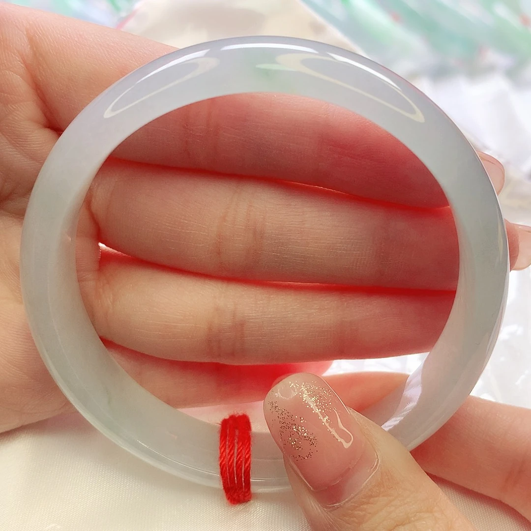 未镶嵌手镯翡翠缅甸天然A货翡翠 58