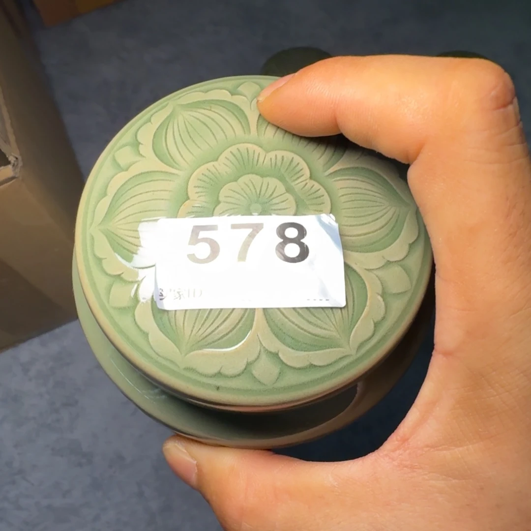 手工茶叶罐一只578号