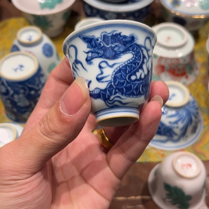 景德镇高温陶瓷杯子广****龙