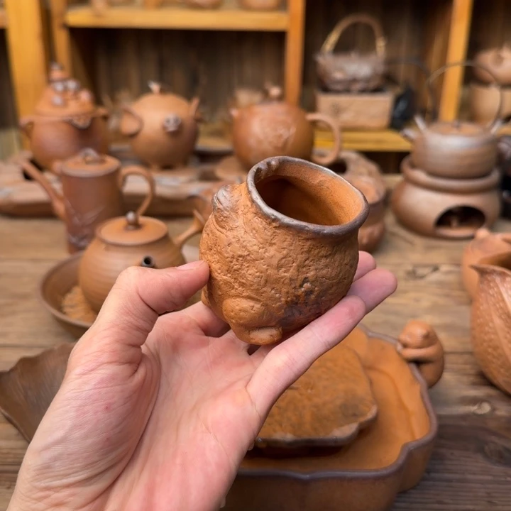 原矿老岩泥茶器系列