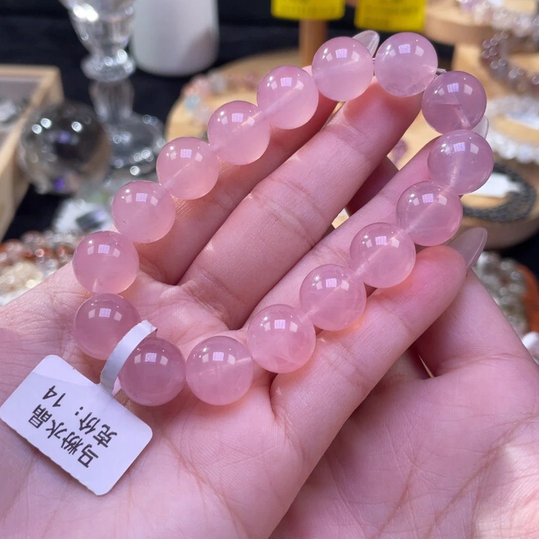 水晶手串未镶嵌繁**点马粉12+