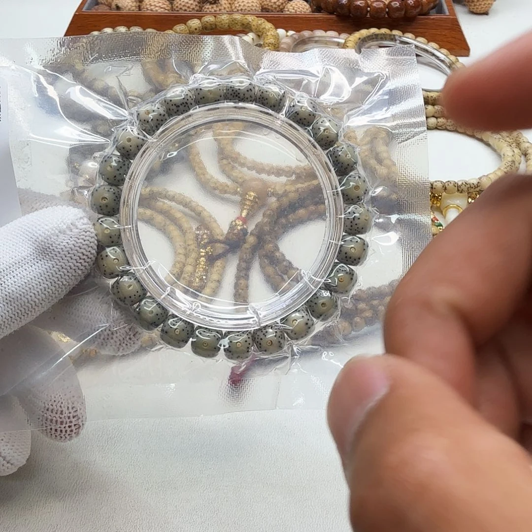 星月菩提吊坠22尊宠糯冰大眼睛9左右桶单圈