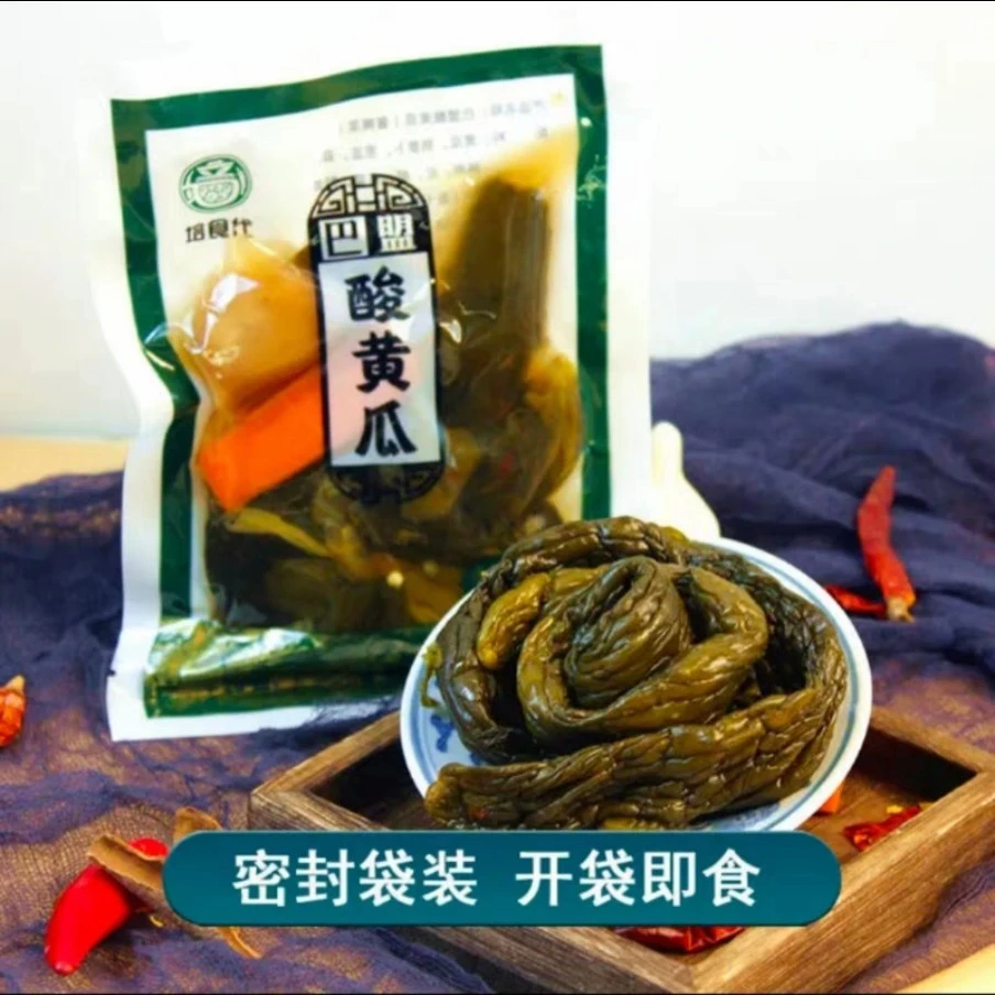 培食代巴盟酱菜酸黄瓜传统农家风味手工腌制萝卜芹菜蒜爽脆下饭菜
