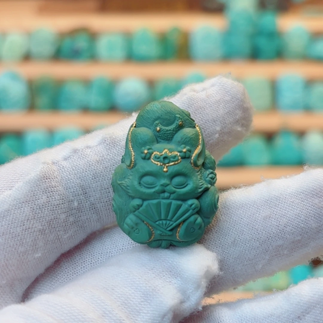 绿松石未镶嵌配饰