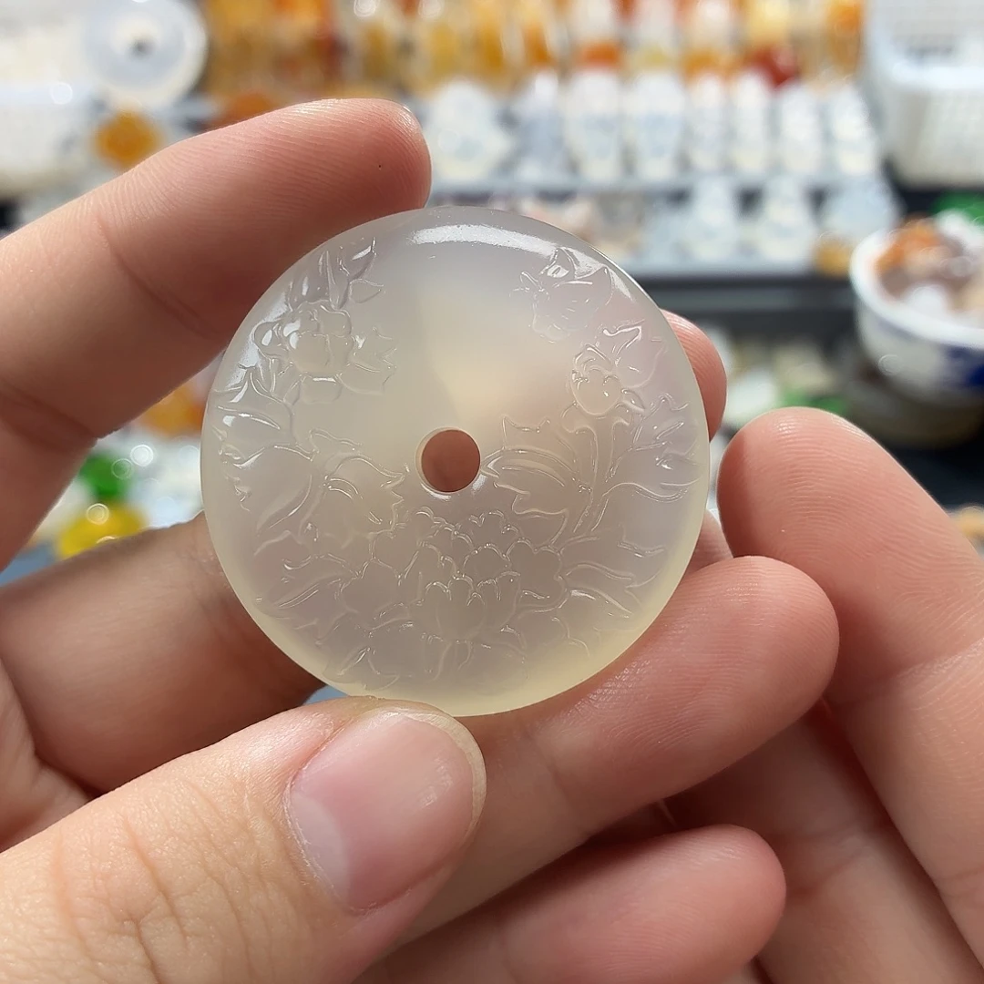 玛瑙/玉髓合金颈饰