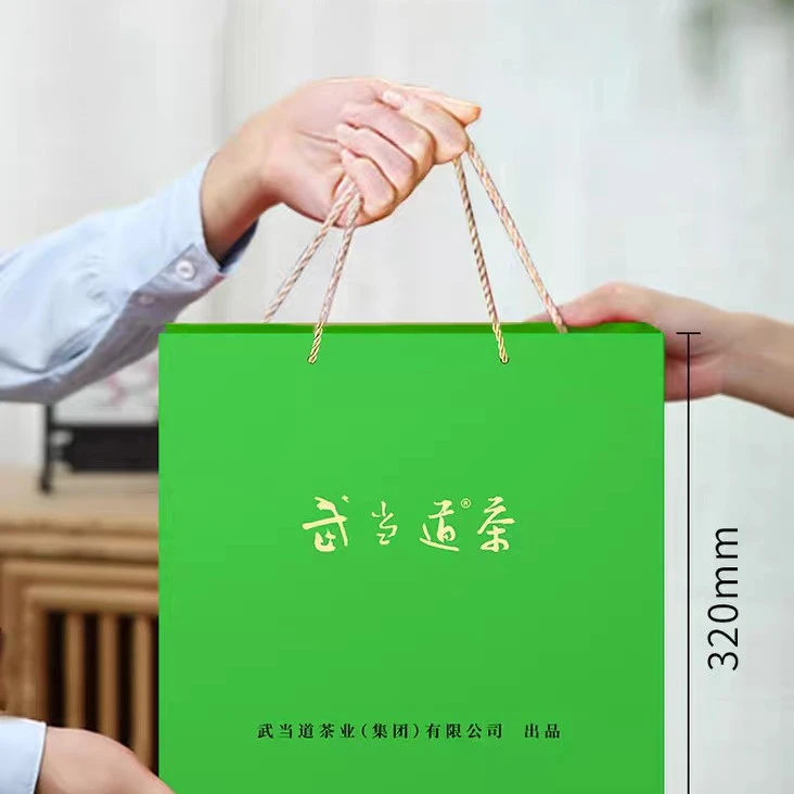 春季新茶云雾绿茶礼盒装湖北特产送礼佳品