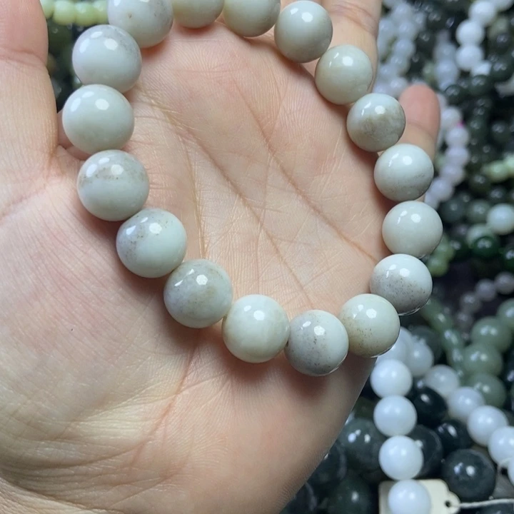 和田玉未镶嵌手链卡10