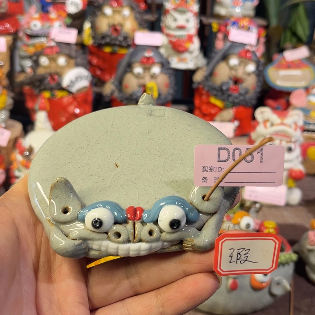 泥塑纯手工茶宠摆件