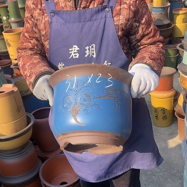 紫砂花盆紫砂花盆