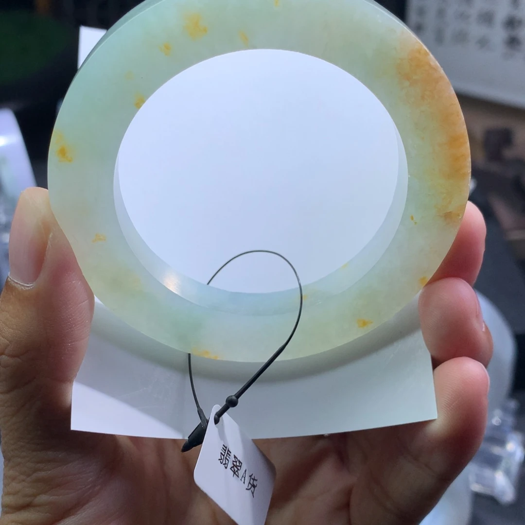 未镶嵌翡翠手镯定制翡翠泡*堂