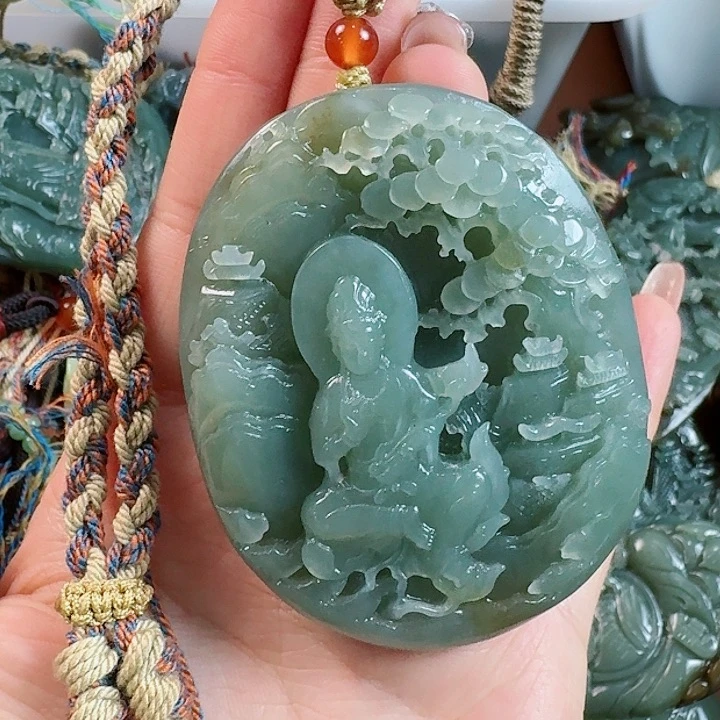 和田玉把件未镶嵌