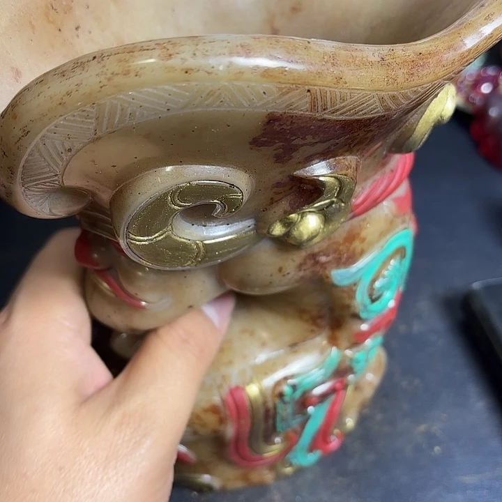 把件白玉菩提一个