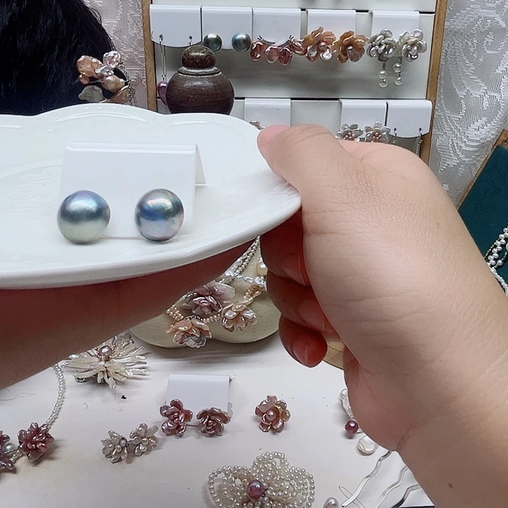 荷***墨海水珍珠珍珠保真