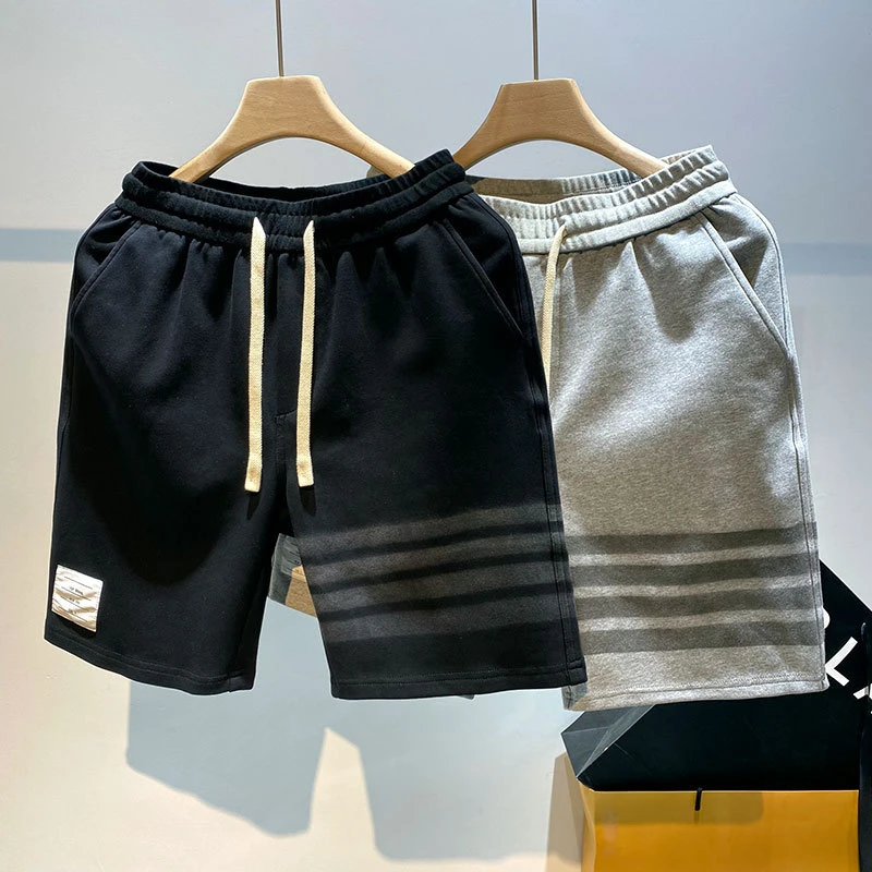 【精英男士轻奢】运动卫裤夏季宽松棉质休闲五分裤潮牌ins美式短裤