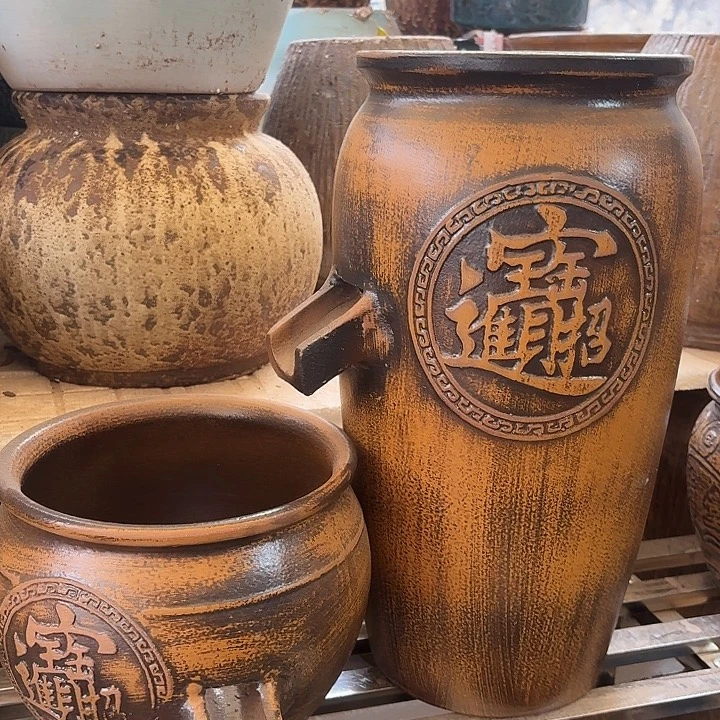 粗陶口径19/39，20/16进水口2.5厘米