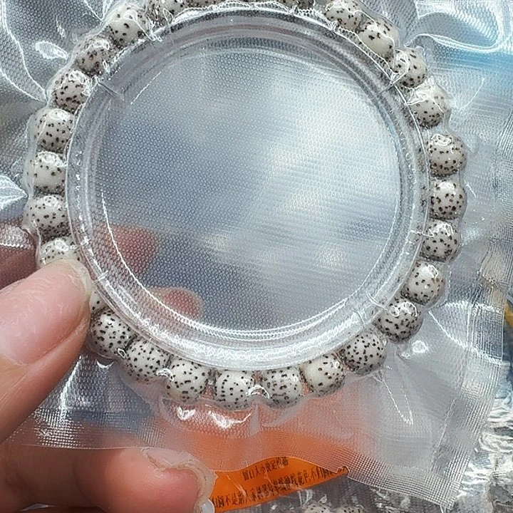 星月菩提手串505卓越半臂白星月菩提河豚87桶单圈