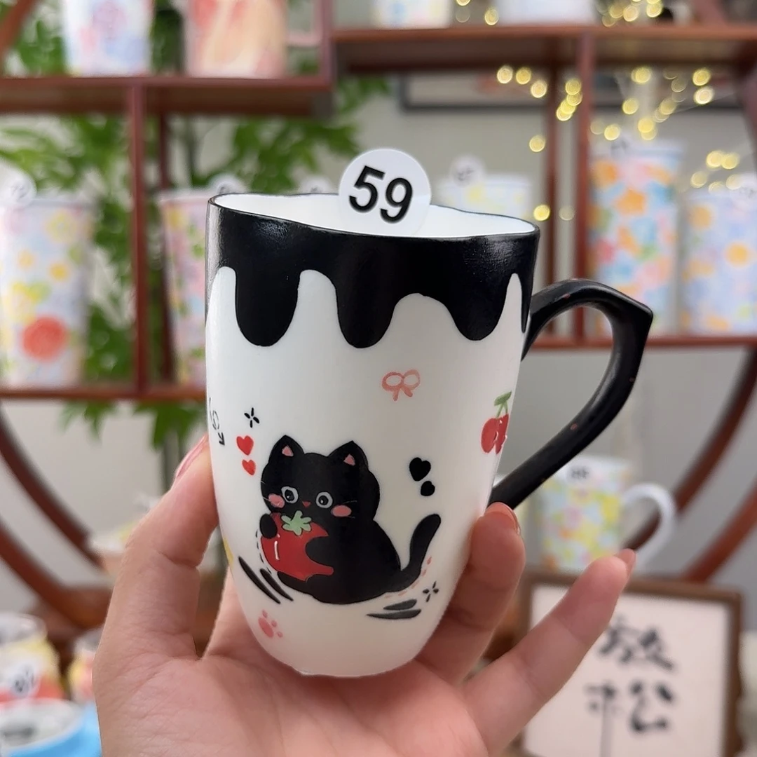 摆件陶59景德镇手绘高温釉下彩玉泥