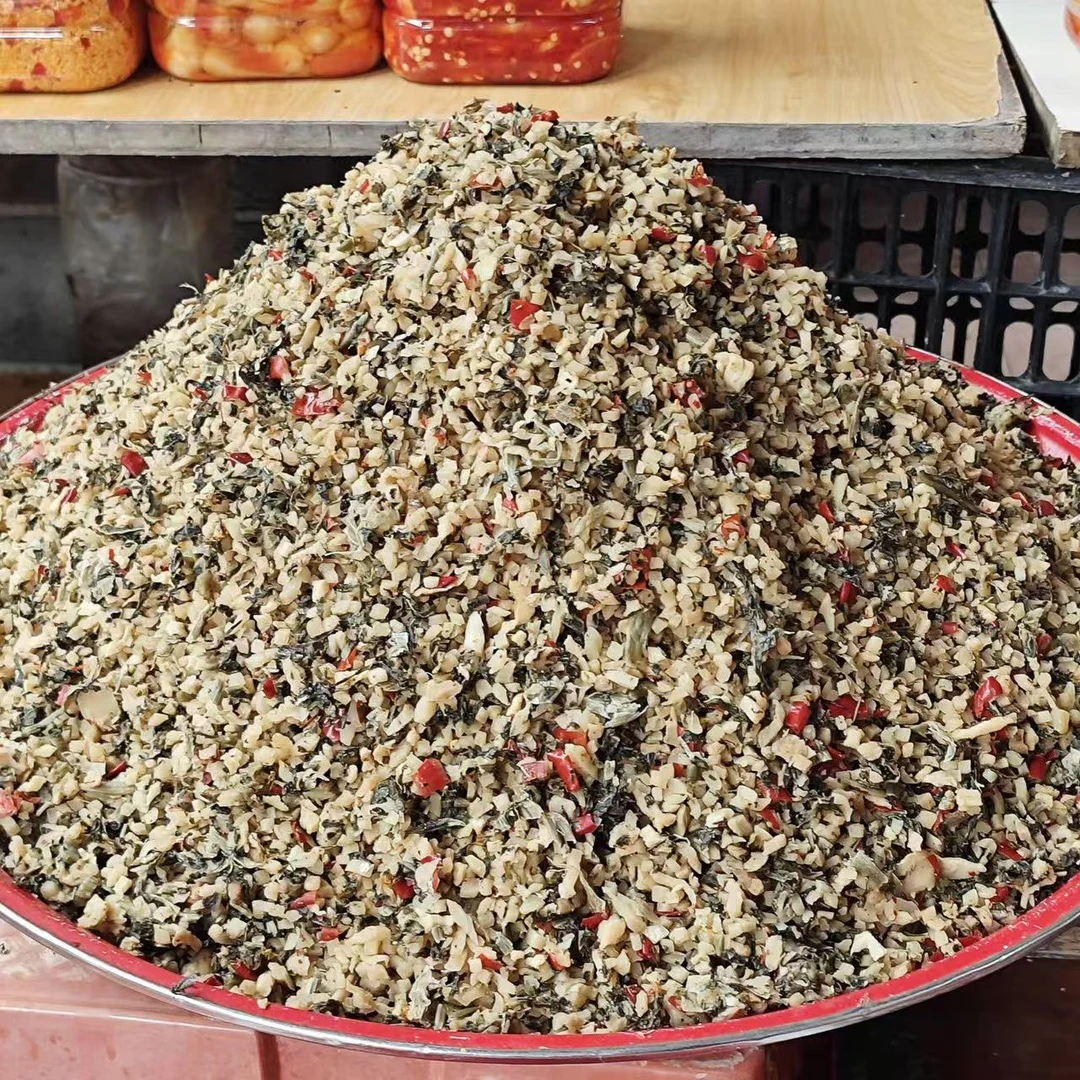 【大头酸菜】湖南湘西农家自种赶集直播蔬菜水果山货土货干货新辣椒