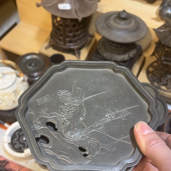 锡中古工艺品摆件