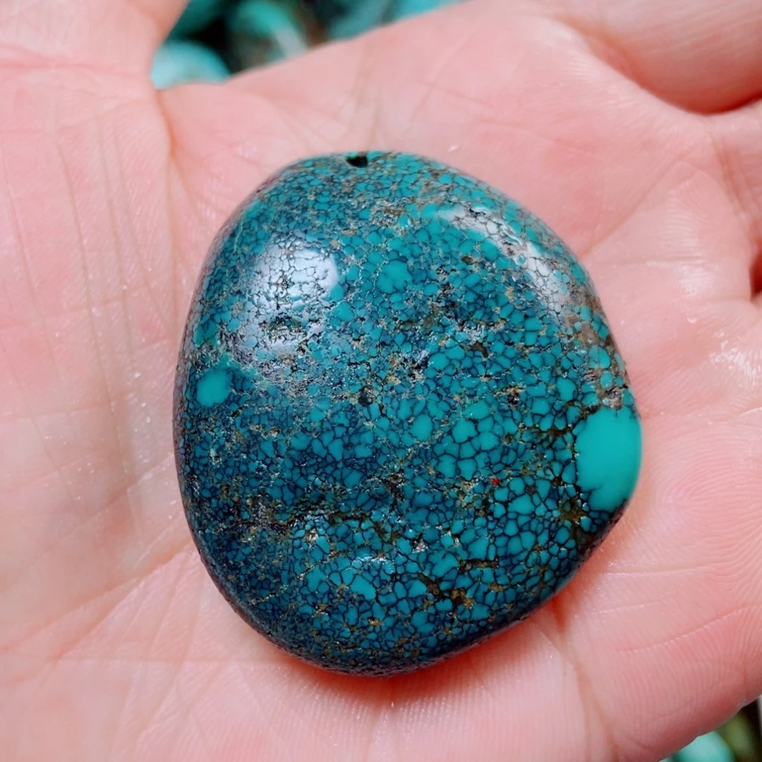 绿松石挂件未镶嵌