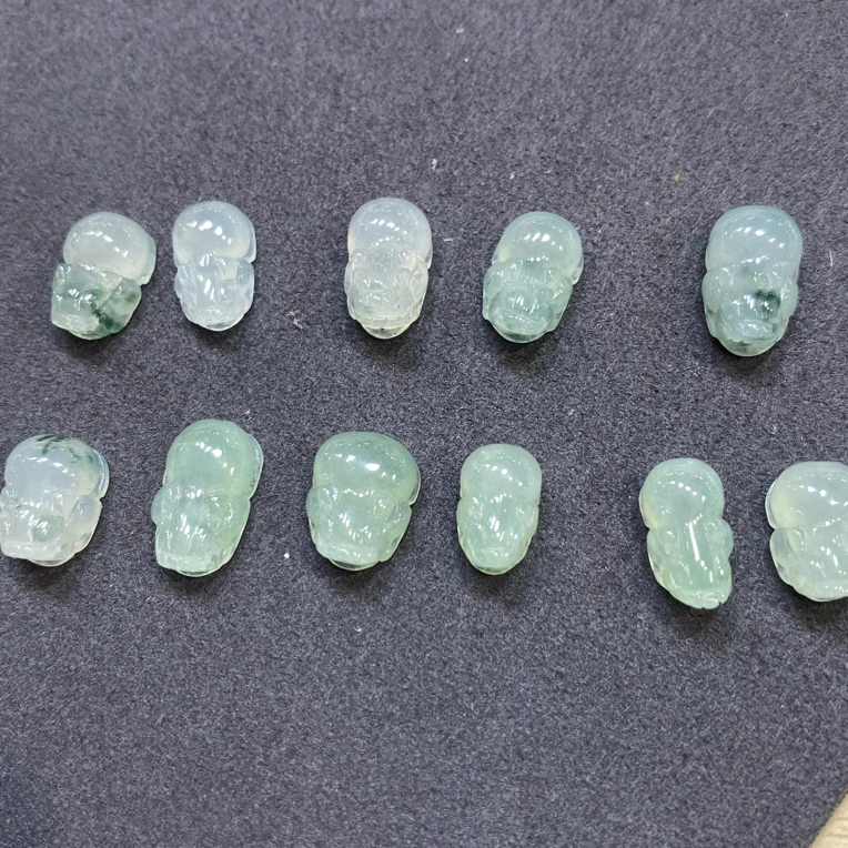 冰晴底通孔小貔貅尺寸多样随机发货
