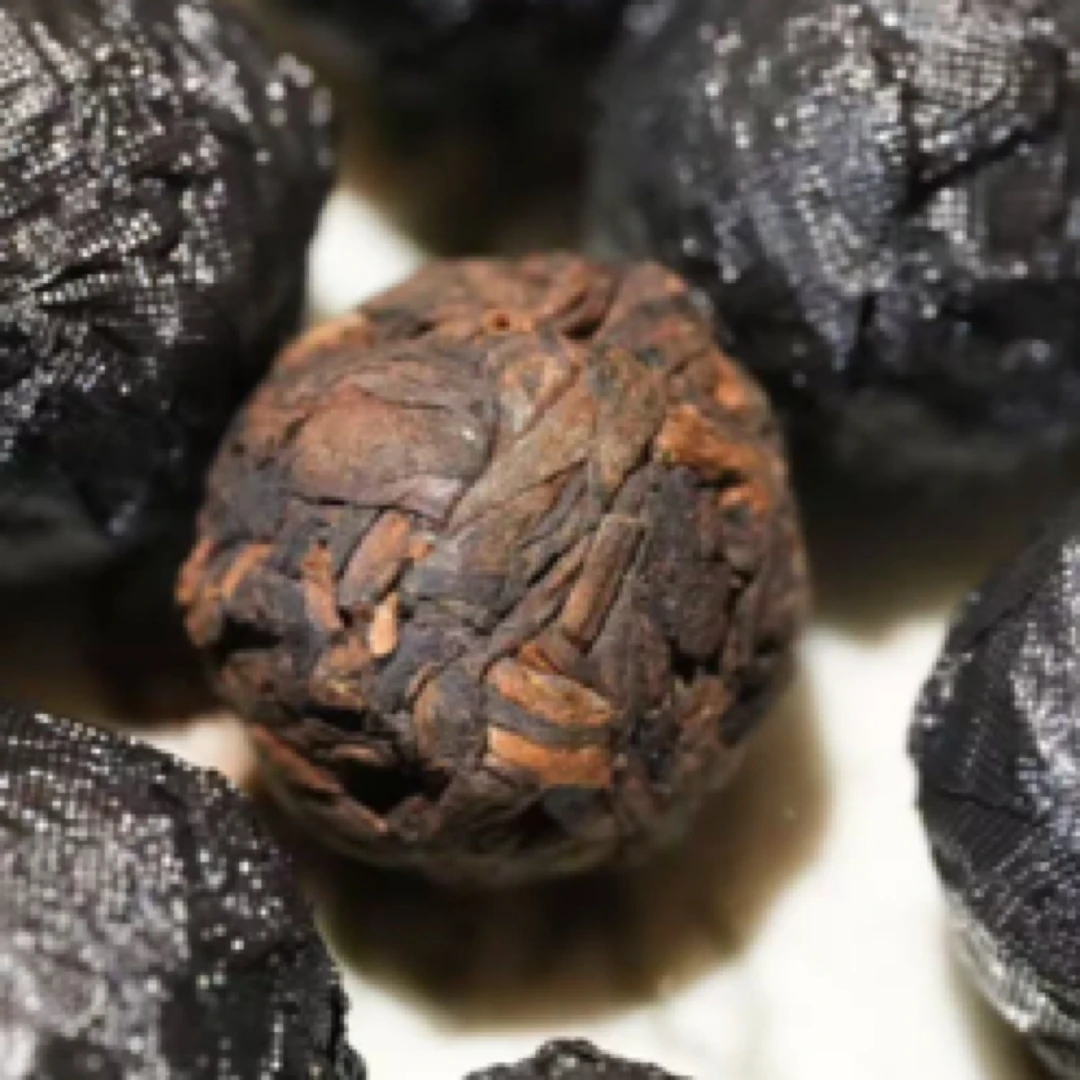 2024年坚果香米汤熟茶南糯龙珠高货20颗