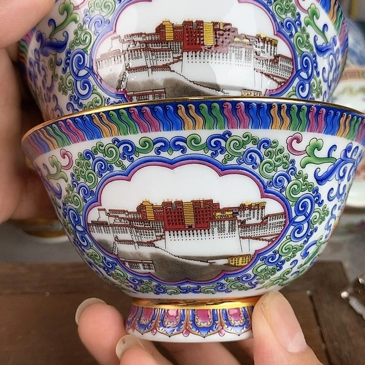 景德镇陶瓷藏式茶碗