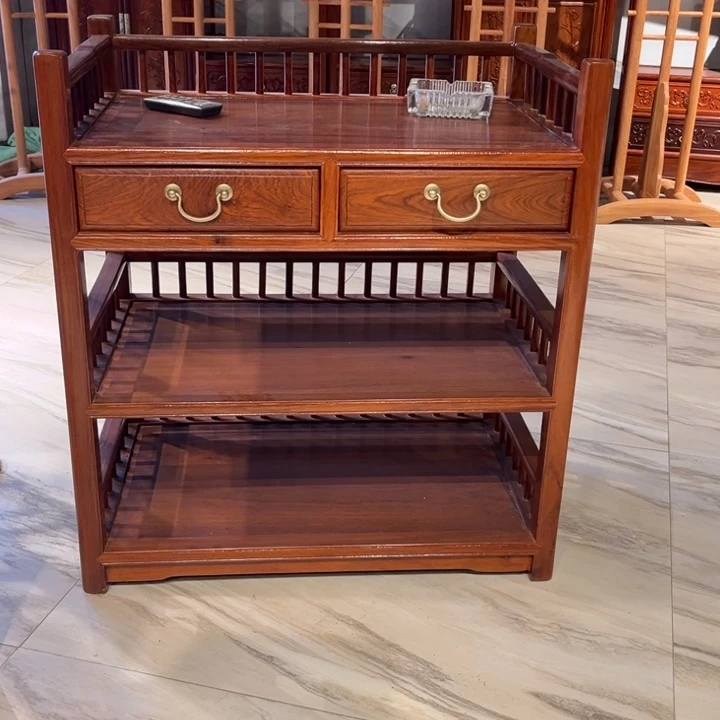 紫檀木类柜类家具?*华缅甸花梨木茶水柜