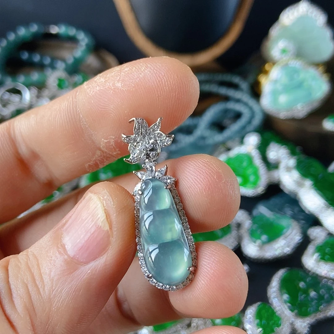 翡翠吊坠(不含链)未镶嵌075吊坠