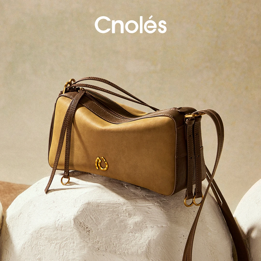 Cnoles蔻一【迷雾】枕头包2025新款腋下包女士高级感斜挎包复古通勤