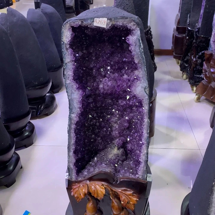 未镶嵌大型摆件（非配饰）紫晶