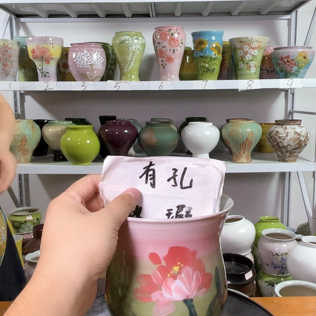 景德镇陶瓷花盆花器123