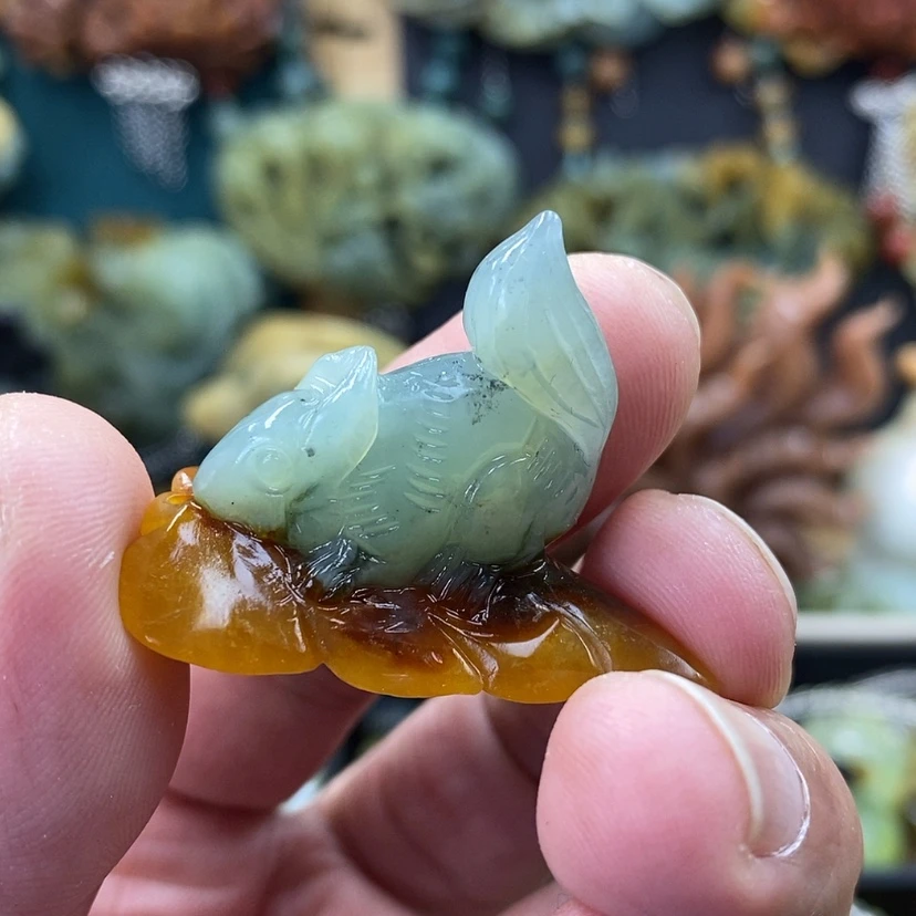 【闪购商品】未镶嵌岫玉吊坠